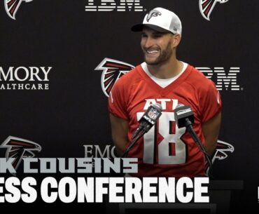 Kirk Cousins on continuing to build chemistry and capitalizing in clutch  moments | Press Conference