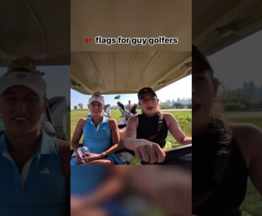What’s your green and red flags ?? #golf #golfgirls