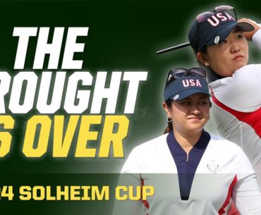 The Drought is OVER! - United States Wins 2024 Solheim Cup | The First Cut Podcast