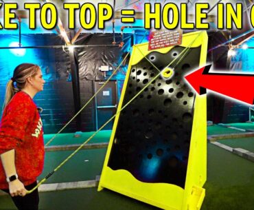 We’ve Never Seen a Mini Golf Hole Do This! - CRAZY Course!