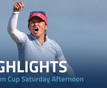 Solheim Cup 2024 | Saturday Afternoon Highlights