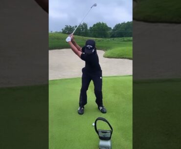 Xander Schauffele Iron Swing Slow Motion FO
