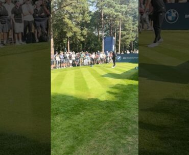 Haotong Li ripping #driver off the 12th 🏌️‍♂️ #golf #golfer #golfswing #driver #PGA #dpworldtour