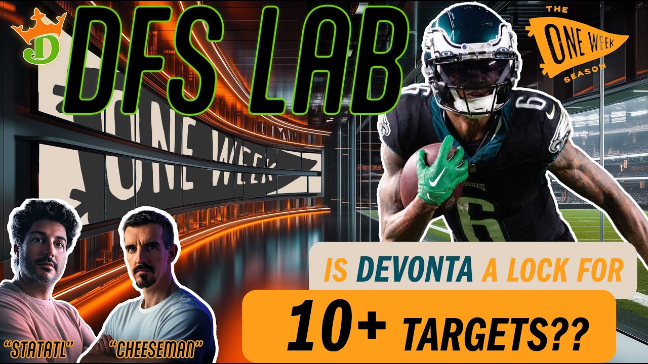 DraftKings Week 3 Single-Entry Strategy | Devonta Smith Smash Play + Cardinals/Lions Stack Breakdown DraftKings Week 3 Single-Entry Strategy | Devonta Smith Smash Play + Cardinals/Lions Stack Breakdown