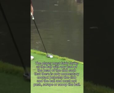 Rory McIlroy Uses His Head - Golf Rules Explained