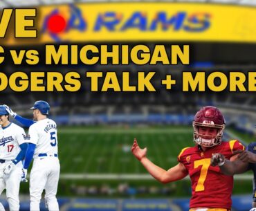 Mason & Ireland: Ohtani to Get 50/50 This Week? | Rams Injuries Pile | USC vs. Michigan Week
