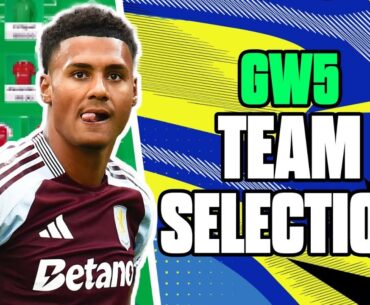 FPL GW5 Team Selection | Fantasy Premier League Tips 24/25