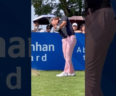 우승자의 아이언 티샷 • 파3 135m | 히라타 켄세이 #신한동해오픈 #golf #golfswing