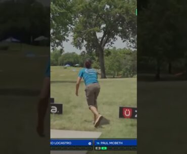 WORST forehand on tour? #forehand #fail #discgolf #shorts