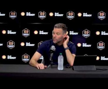 Houston Dynamo FC HC Ben Olsen & DF Griffin Dorsey Post Game Thoughts v Vancouver Whitecaps. 9/18/24