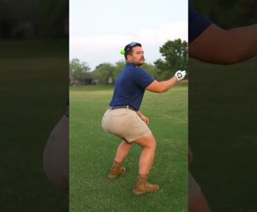 Ultimate golf girl trick shot!