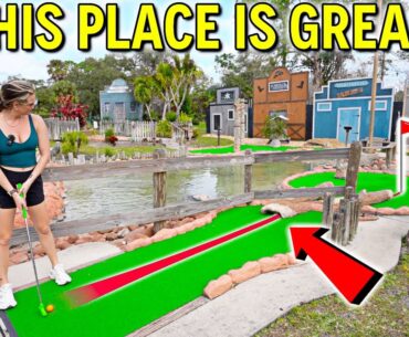 This Mini Golf Course is So Much Better Than We Expected!