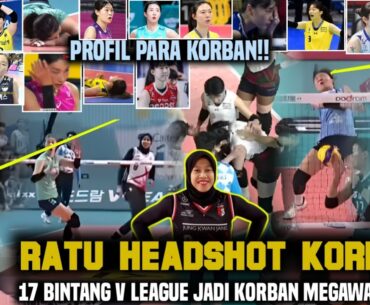 KEBANGGAAN!! 'Semua Korban Headshot Mega musim 2023/2024' | Bintang Bintang V League Korea Jd Korban