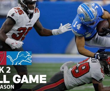 Tampa Bay Buccaneers vs. Detroit Lions Full Game | NFL 2024 Season Week 2