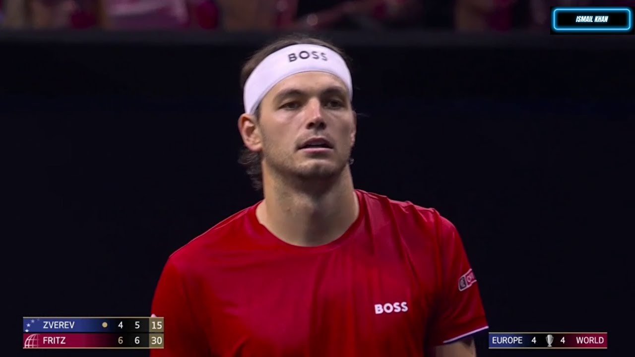 Alexander Zverev vs Taylor Fritz Highlights | Laver Cup 2024 Alexander Zverev vs Taylor Fritz Highlights | Laver Cup 2024
