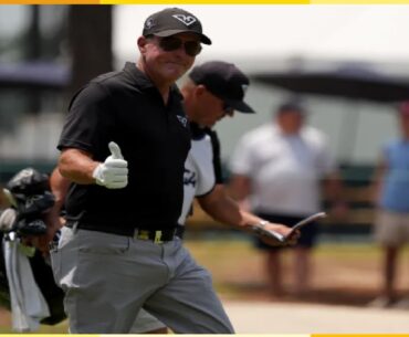 🏌️‍♂️Phil Mickelson didn't have a lot to say when asked about outside player interest in LIV Golf