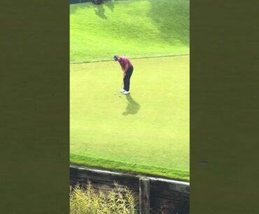 Padraig Harrington finishing off a great closing round in style #bmwpgachampionship