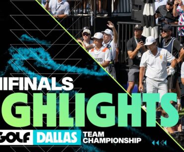 FULL HIGHLIGHTS: LIV Golf Dallas Team Championship | Semifinals | 2024
