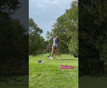 At it again…. #golfgirl #golfswing #golf