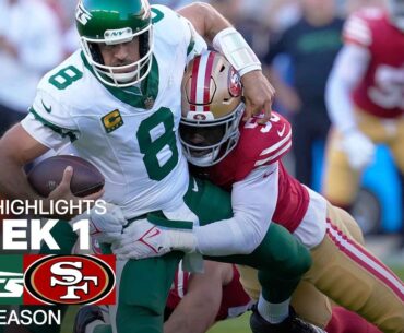 New York Jets vs. San Francisco 49ers Game Highlights | NFL 2024 Season