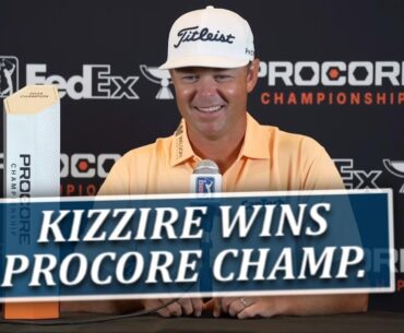 Patton Kizzire Wins Procore Championship By 5 Strokes