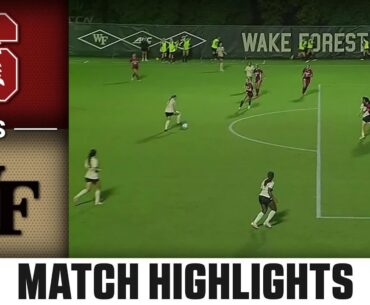 Stanford vs. Wake Forest Match Highlights | 2024 ACC Women's Soccer