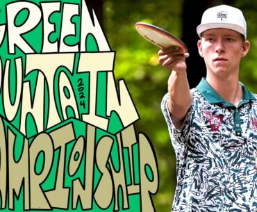 2024 Green Mountain Championship | MPO R3B9 | Buhr, Smith, Anderson, McBeth | Jomez Disc Golf