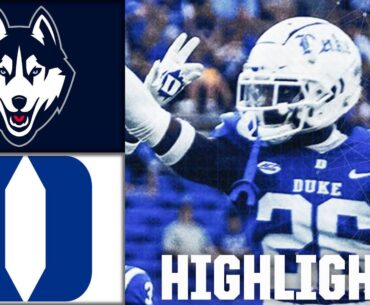 UConn Huskies vs. Duke Blue Devils | Full Game Highlights | ESPN College Football