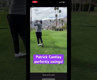 Patrick Cantlays golf swing is awesome! #golf #patrickcantlay #tomgillisgolf