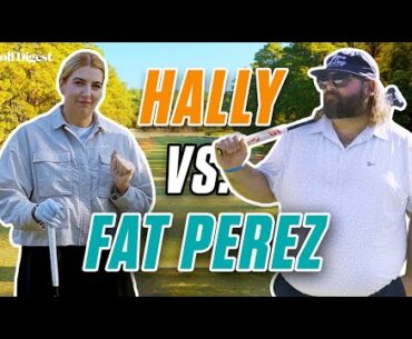 Fat Perez vs. Hally Leadbetter | On Tee Tee | Golf Digest