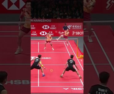 One of the best badminton rallies of 2023 #badmintonepic #badmintonhighlights #badminton