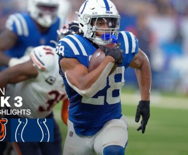 Chicago Bears vs. Indianapolis Colts Game Highlights | NFL 2024 Season Week 3
