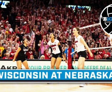 Wisconsin at Nebraska | Oct. 21, 2023 | B1G Volleyball in 60