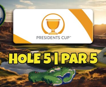 Master, QR Hole 5 - Par 5, ALBA - Presidents Cup, *Golf Clash Guide*