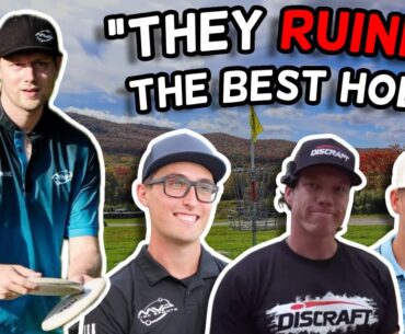 Simon Lizotte Complains About GMC Disc Golf Course