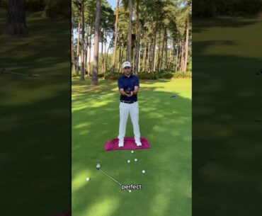 Set up goals - easy drill #puttingtips #golf #golfswing #puttingdrills #golfadvice