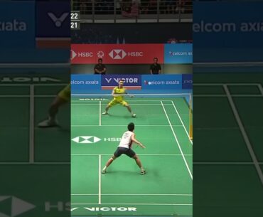 Lee chong wei vs kento momota #badmintonepic #badmintonhighlights #featuringbadmintonplayers
