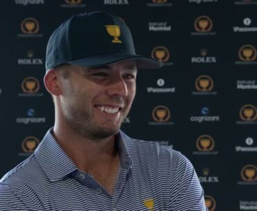 Sam Burns Tuesday Press Conference  2024 Presidents Cup