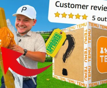 I Bought THE BEST BUDGET Golf Clubs ONLINE! (FROM TEMU!)