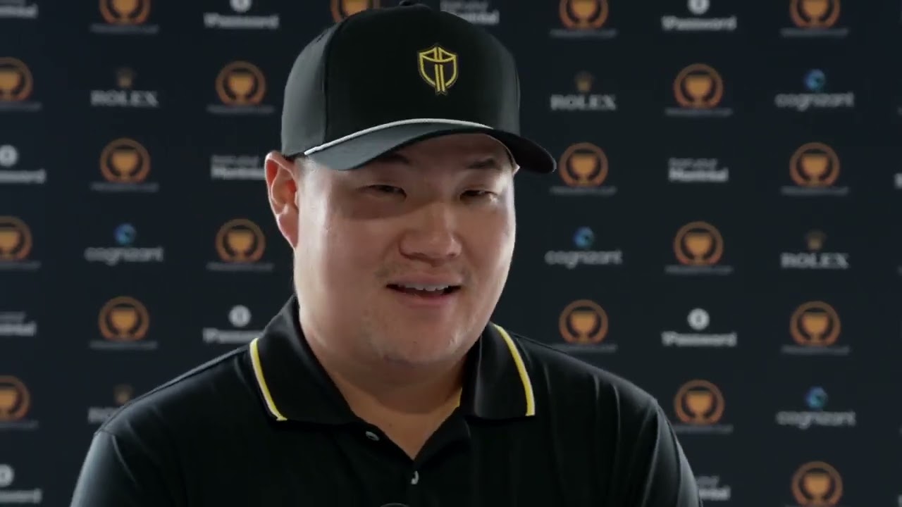 Sungjae Im Tuesday Press Conference 2024 Presidents Cup Sungjae Im Tuesday Press Conference 2024 Presidents Cup