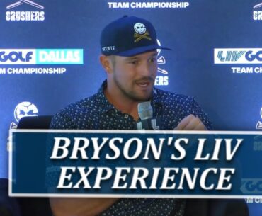 Bryson DeChambeau Talks About How LIV Has Changed His Career