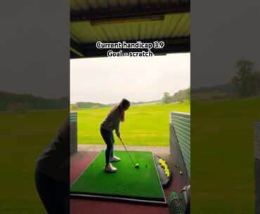 Can I make it to scratch?! #golf #golfswing #golfgirl