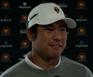 Hideki Matsuyama Wednesday Press Conference  2024 Presidents Cup
