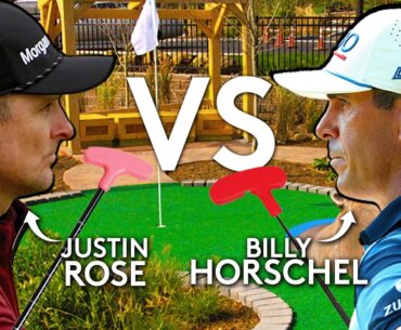 Tour Pros Play Mini Golf | Rose vs Horschel