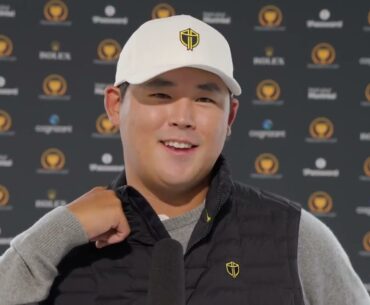 Si Woo Kim Wednesday Press Conference  2024 Presidents Cup
