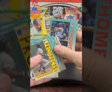 ⚾ Underrated Jim Thome! ⚾ 1992 Fleer Baseball Cards! #nostalgia #sportscards