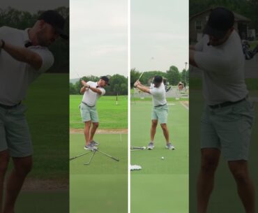 Hit Your Irons Solid With This INCREDIBLE DRILL #shorts #golf #golfer #golfswing #ericcogorno #pga