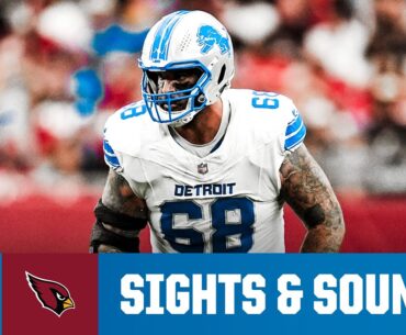 Taylor Decker mic'd up | Extended Sights and Sounds: Lions at Cardinals | 2024 Week 3