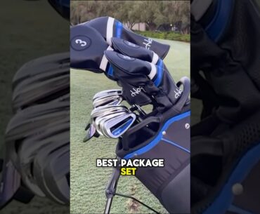 The BEST golf package set ever #golf #golfer #golftips