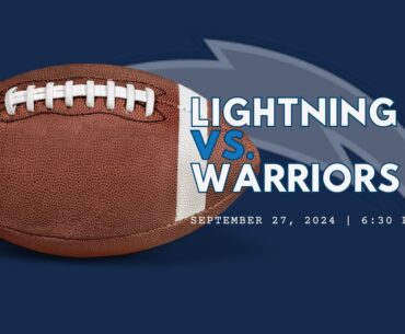 FOOTBALL VS. LIGHTHOUSE WARRIORS